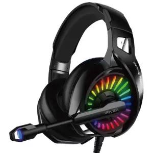 소소담아 아이리버 게이밍 헤드셋 USB 7.1 RGB 고감도 마이크 PC방헤드셋