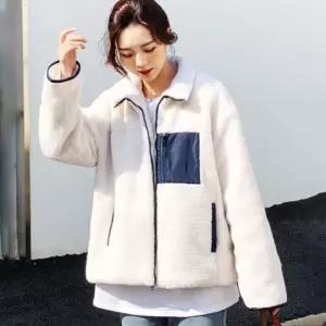 여성 뽀글이 점퍼 양털플리스 재킷 아우터