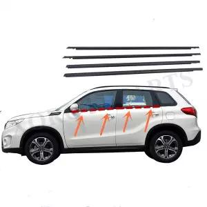 풍절음고무몰딩 소음 진동방지 부품 도어 창 외부 Weatherstrip 83821-54P0083811-54P00 For Suzuki Vitara