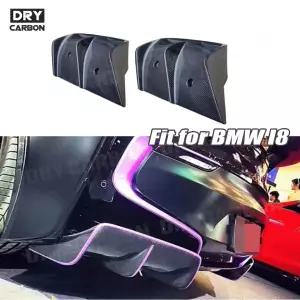 BMW I8 리어 디퓨저 범퍼 립 가드 카본 파이버 FRP 바디 키트 튜닝 15-21년 호
