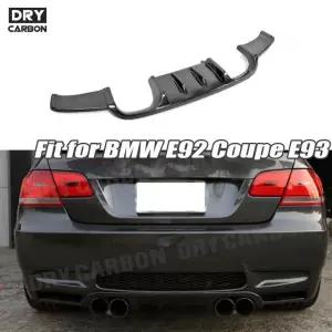 E92 E93 M3 08-13 카본 파이버 리어 범퍼 립 디퓨저 호환