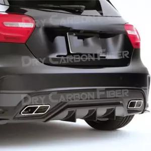 A클래스 W176 A250 A260 A45 AMG 13-15 바디킷 카본 리어 디퓨저 호환