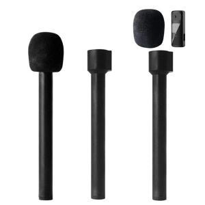 DJI 마이크 용 무선 휴대용 그립 스틱 인터뷰 연설 휴대용 마운트 어댑터