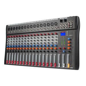 16채널  믹싱 콘솔 USB  탑재 홈 DJ 레코딩 스튜디오 무대 공연 믹서 오디오에 적합