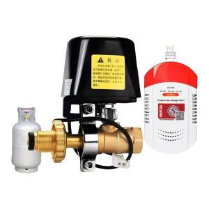 자동 밸브가있는 가스 감지기 CH4 미랜 9I 3090 차단 A24U valve