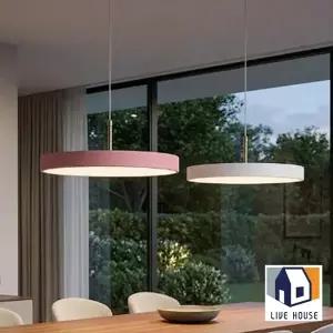 조명 식탁등 원형 펜던트 색변환 LED 40w