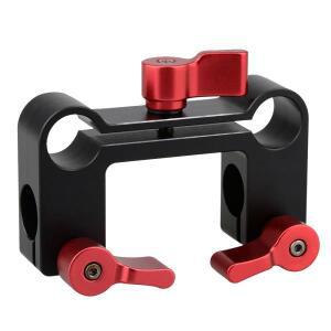 카메라 15mm 로드 클램프 오프셋 레일 블록 90도 DSLR 지원세트 비디오 캠코더 DV/DC 숄더 어깨 리그 지원