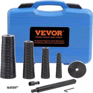 VEVOR 52PCS 맞춤형 부싱 베어링 및 씰 드라이버 세트 변속기 휠 액슬 레이스 설치 제거기 18-65mm 미터법
