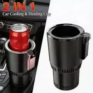 12V 2 in 1 차량용 냉온컵 가정용 겸용 휴대용 스마트 여행 사무실 보온/보냉기