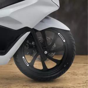 혼다 PCX125 21년-25년 모터바이크 바퀴라인용 반사 휠스티커/ 스쿠터용 휠꾸미기