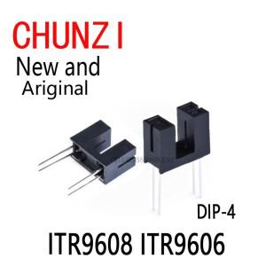 10pcs 신규 및 기존 ITR-9606 옵토 포토 인터럽터 광학 센서 DIP-4