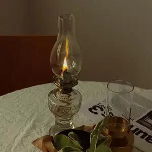 SANS 엔틱 파라핀 중세 감성 오일램프, 1개, 오일램프 본품