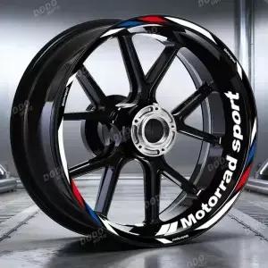 17 림 오토바이 반사 휠 스티커 스트라이프 테이프 데칼 액세서리 S1000XR/RR F900/800R S1000R R 1200R