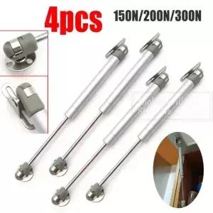 4pcs 압력 100N/120N/150N/200N/300N 자동차 가구 경첩 주방 캐비닛 도어 트 공압 지원 유압 스프링 스테이