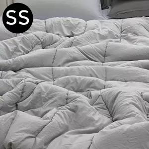 몽글몽글 소프트마이크로 피치가공 그레이 세미마이크로이불 무소음이불