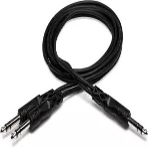Hosa CYS-105 Y 케이블 1/4인치 TRS와 듀얼 5피트