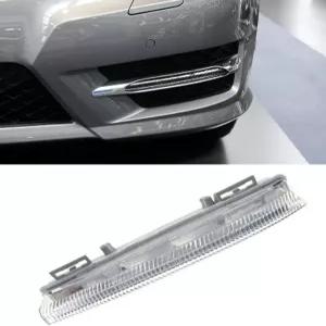KKTR-CAR LED 주간 주행등 및 교체용 DRL 안개등 키트는 M-에르세데스 B-enz W204 C-Class 2011-2014 W212