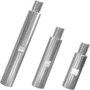 루오케 3Pcs M14 스레드 앵글 그라인더 익스텐션 커넥팅 로드 합금 익스텐더 샤프트 세트 로터리 폴리셔
