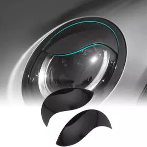 BMW MiNi F56 F55 F54 F57 외장 액세서리(ABS)용 FDAIUN 2PCS 헤드라이트 눈꺼풀 커버 쉘 장식 스타일링