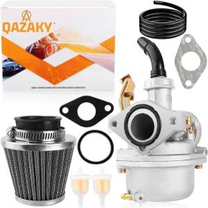 QAZAKY PZ19 카뷰레터 50cc ATV 쿼드 스쿠터 고 카트 모프드 미니 초퍼 피트 더트 포켓 슈퍼 바이크 중국