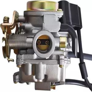 스쿠터 모핑 139QMB 139QMA를 위한 실험실 GY6 50cc 19mm 빅 보어 실버 카뷰레터 교체