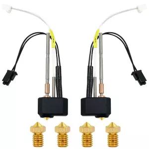 프루사 I3 MK4/XL/코어 원 프린트 헤드 히터 블록 24V 40W 히팅 카트리지 서미스터 익스트루더 키트 추가