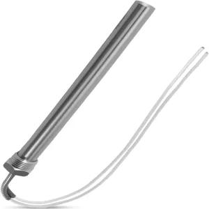 1000W 120V 침지 카트리지 히터 304 스테인리스 스틸 핫로드 가열 요소 1/2인치 스레드 수열