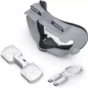 메타 퀘스트 3용 릴로하스 냉각 팬 페이스 패드가 있는 VR 액세서리 공기 순환 쿠션 교체 렌즈 김서림 방지