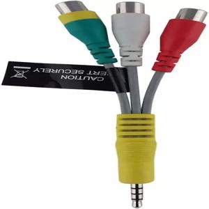 OEM 삼성 BN39-02189A AV 젠더 케이블 DC-RCA 오디오 비디오 코드 어댑터