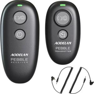 AODELAN 카메라 원격 무선 셔터 릴리스는 캐논 EOS R RP 200D SL2 T7 T6 6D Mark II 7D 시리즈 M6 올림푸스