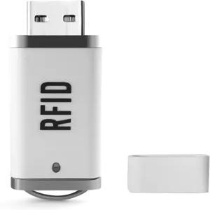 Navfmru RFID 리더 미니 ID IC 카드 스캐너 125KHz/13.56Mhz 듀얼 주파수 TK4001 EM4100 NFC 액세스 제어