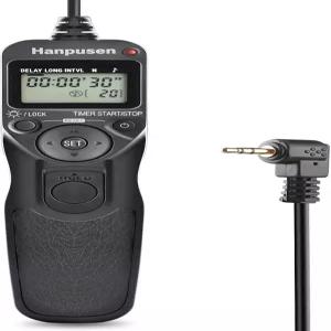 카메라 유선 인터벌미터 리모컨 - 캐논 90D용 타이머 셔터 릴리스 올림푸스 E-M1-II E-M1-III 후지용