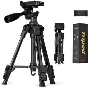 카메라용 소형 삼각대 프로젝터용 미니 휴대폰 DSLR 레이저 레벨 휴대용 조절 가능한 11-25인치 높이