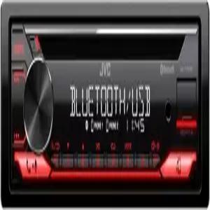 JVC 싱글딘 내장 블루투스 듀얼 폰 연결 안드로이드 음악 재생 CD MP3 AM/FM USB AUX 입력 자동차 스테레오
