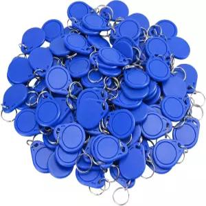 100pcs RFID 키포브 ID 카드 키태그 125KHz EM-ID - 읽기 전용 100PCS