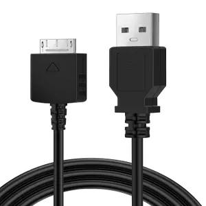 FEIYIU 교체용 USB MP3 플레이어 충전기 케이블 - Sony Walkman NWZ A S E X Z 시리즈와 호환 5FT