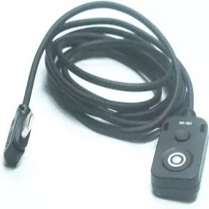 소니 카메라 RC301형 c USB a7m5/A7CII/A7CR 셔터 릴리스 케이블 A6700/ZV-E1/ZV-E10 II 150cm/59인치 유선