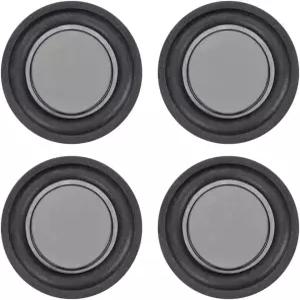 uxcell 4Pcs 1.5 40mm 베이스 스피커 패시브 라디에이터 보조 고무 진동판 서브우퍼 DIY 수리