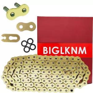 BIGLKNM 525 X-링 오토바이 체인 104 연결 마스터 링크 스즈키 혼다 가와사키 자전거 미니 바이크 더트