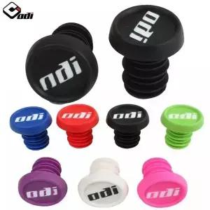 ODI 자전거 핸들바 플러그 MTB 락온 그립 엔드 로드 산악 PC 미끄럼 방지 캡 커프스 커버용
