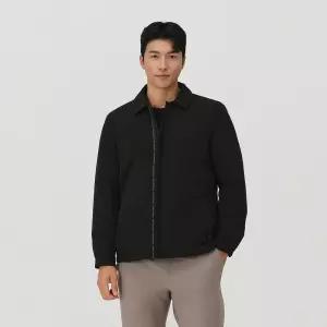 [엘르골프] 남성 테잎장식 패딩 자켓_6I51201