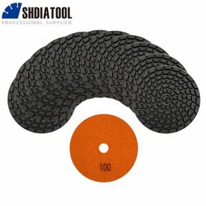 SHDIATOOL 다이아몬드 송진 본드 콘크리트 연마 패드 수리, Beton Dia 4 인치 바닥 리뉴얼 샌딩 디스크, 직