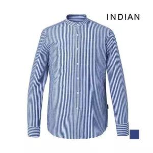 [INDIAN] 린넨 블랜드 헨리넥 스트라이프 셔츠_MIVNLXM2381 3536510