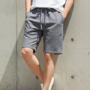 남성 린넨 5부 반바지 쿨바지 밴딩 스트링 팬츠 여름 데일리 마바지