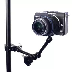 CCTV 고프로 액션캠 호환 카메라 집게 슈퍼클램프 매직암 마운트 스탠드