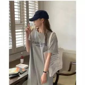 [라일리여성의류] Rly 그레이 여성 롱티숙 드레스 여름원피스 화이트 롱