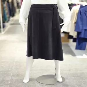 꼼빠니아행복한가을 여성 허리 벨트 포인트 스커트차콜,블랙CAFW9 WQS010