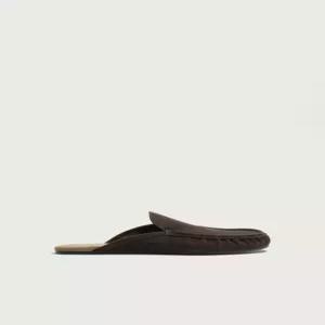 ZARA 백리스 레더 모카신 - 브라운 2652/820/700