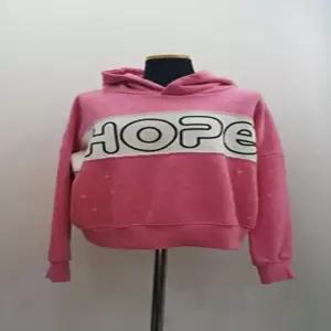 [라일리여성의류] Rly W1690 Hope 숏 기모 후드티셔츠