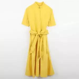 페라가모 [명품] 스크래치 여성 미디원피스 13 G053 YE